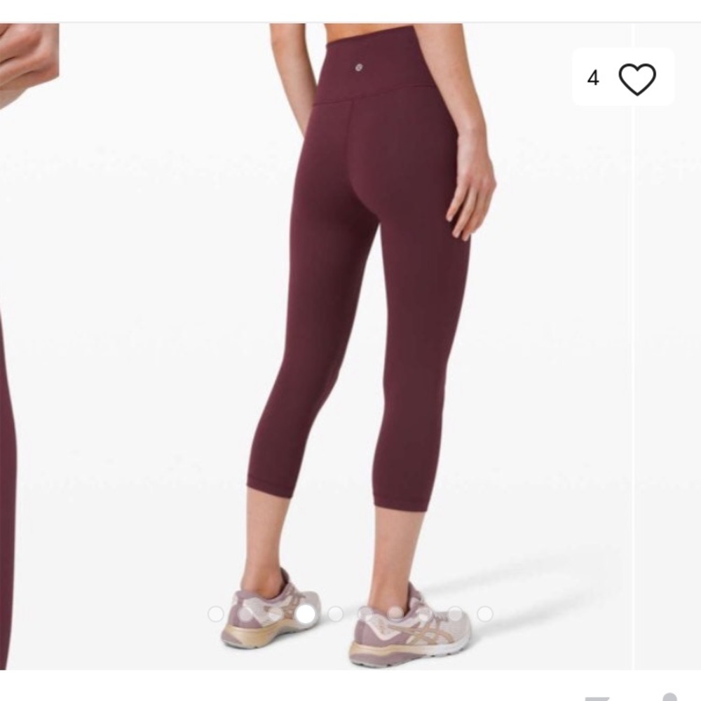Lululemon Wunder Under Cropped Leggings - Picture 8 of 14